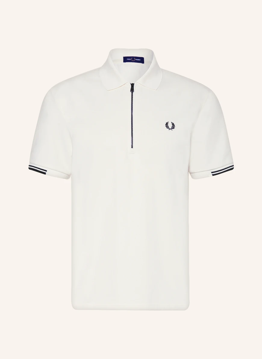 FRED PERRY Jersey-Poloshirt in ecru