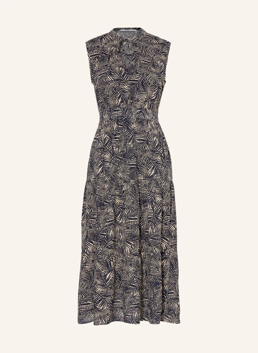 ONLY Kleid in dunkelblau/ hellbraun