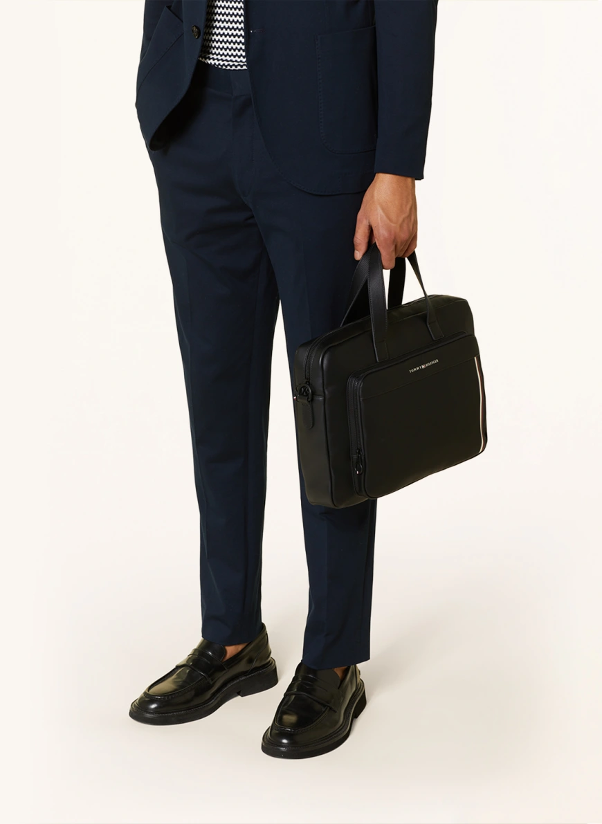 TOMMY HILFIGER Laptop-Tasche in schwarz JE6850