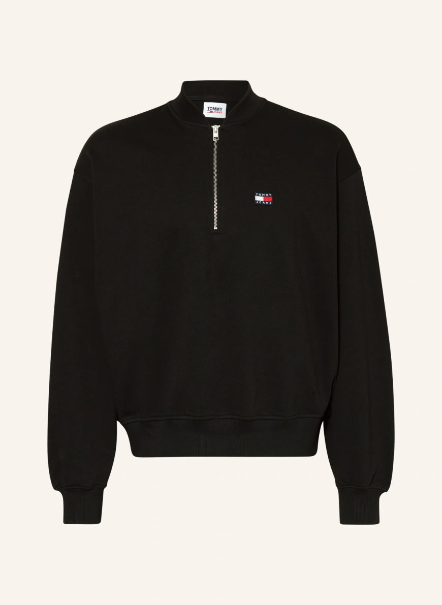 TOMMY JEANS Sweat-Troyer in schwarz