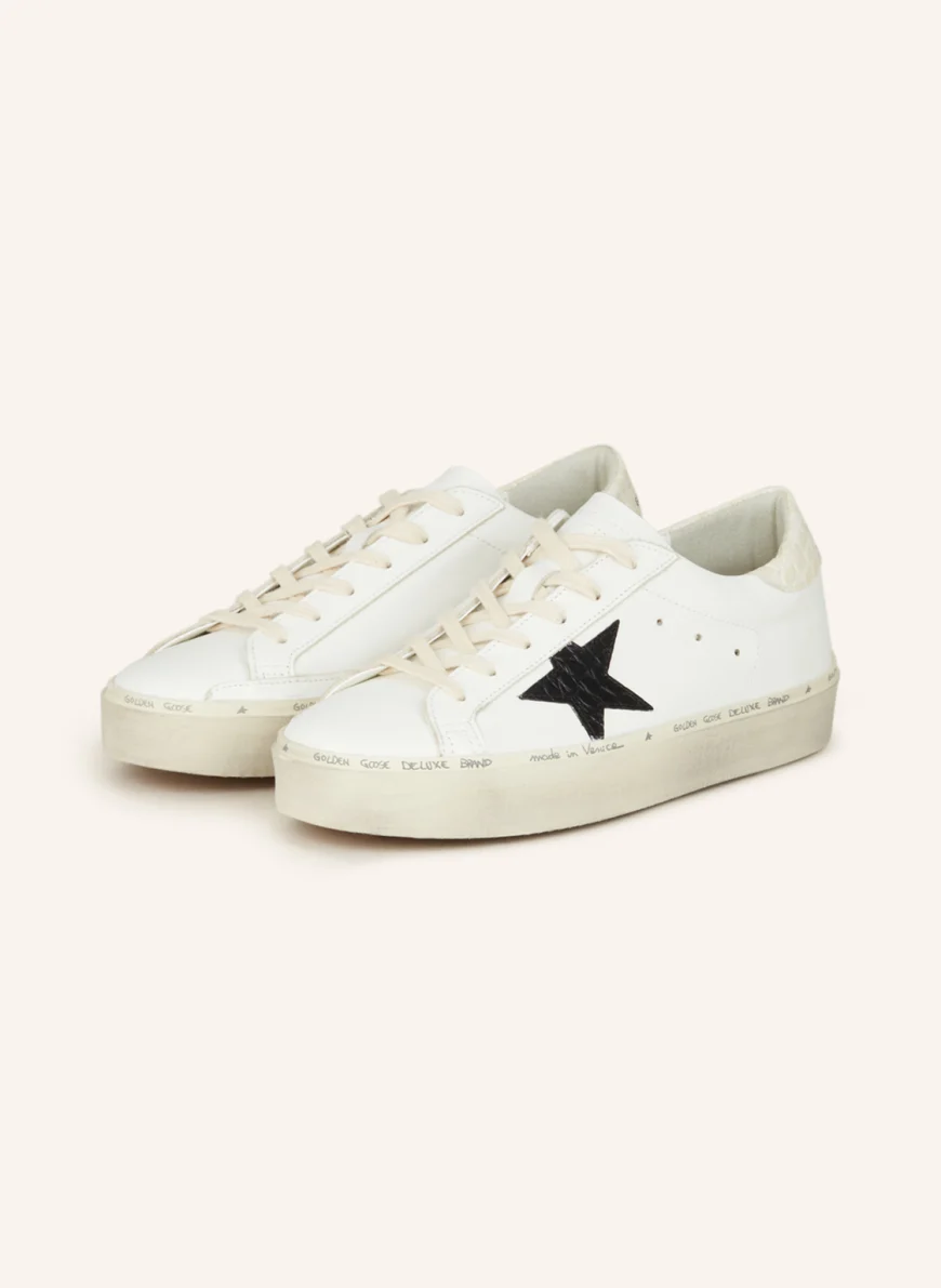 GOLDEN GOOSE Sneaker HI STAR in weiss/ schwarz GOLDEN GOOSE Sneaker HI STAR in weiss/ schwarz