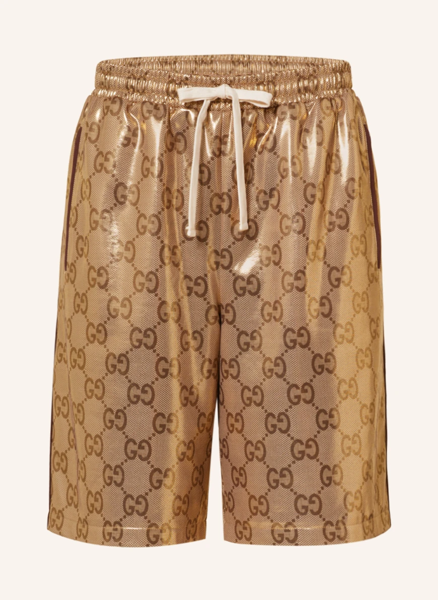GUCCI Shorts in 2486 camel gold/mc