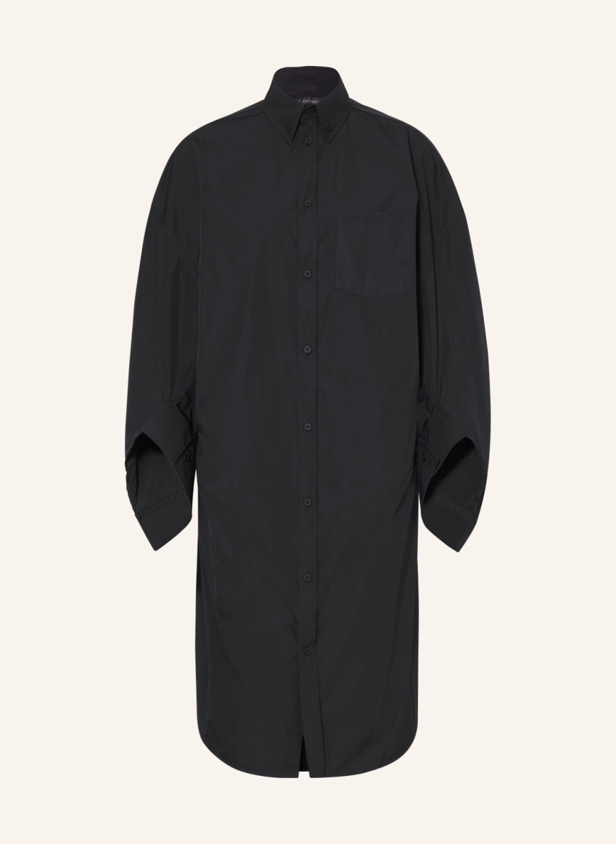 BALENCIAGA shirt dress BLACK