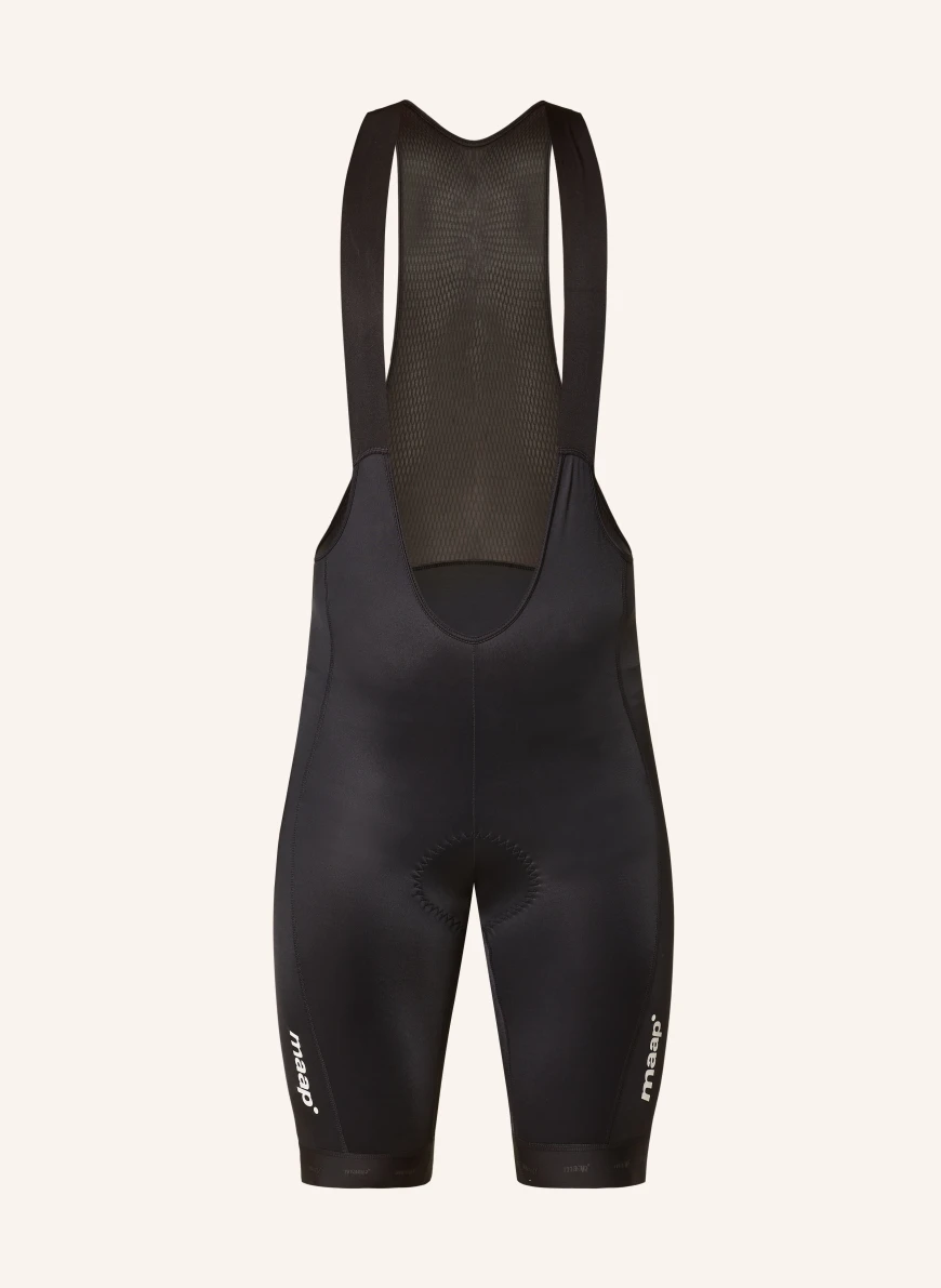 MAAP Cycling shorts TRAINING BIB 3.0 with straps and padded insert BLACK