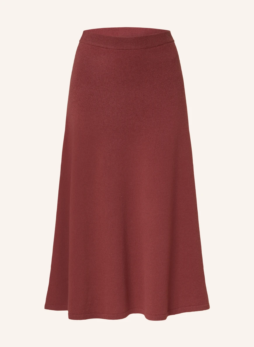 MRS & HUGS Knit skirt DARK RED