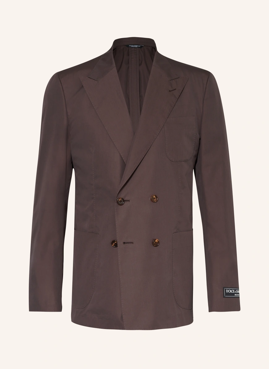 DOLCE & GABBANA Jakkesætjakke Regular Portofino Fit M4015 KAFFEBRUN