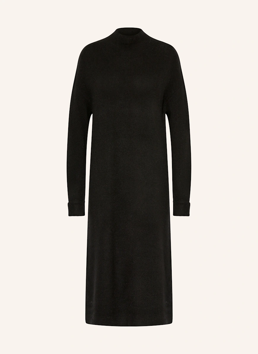 MRS & HUGS Rochie tricotată NEGRU
