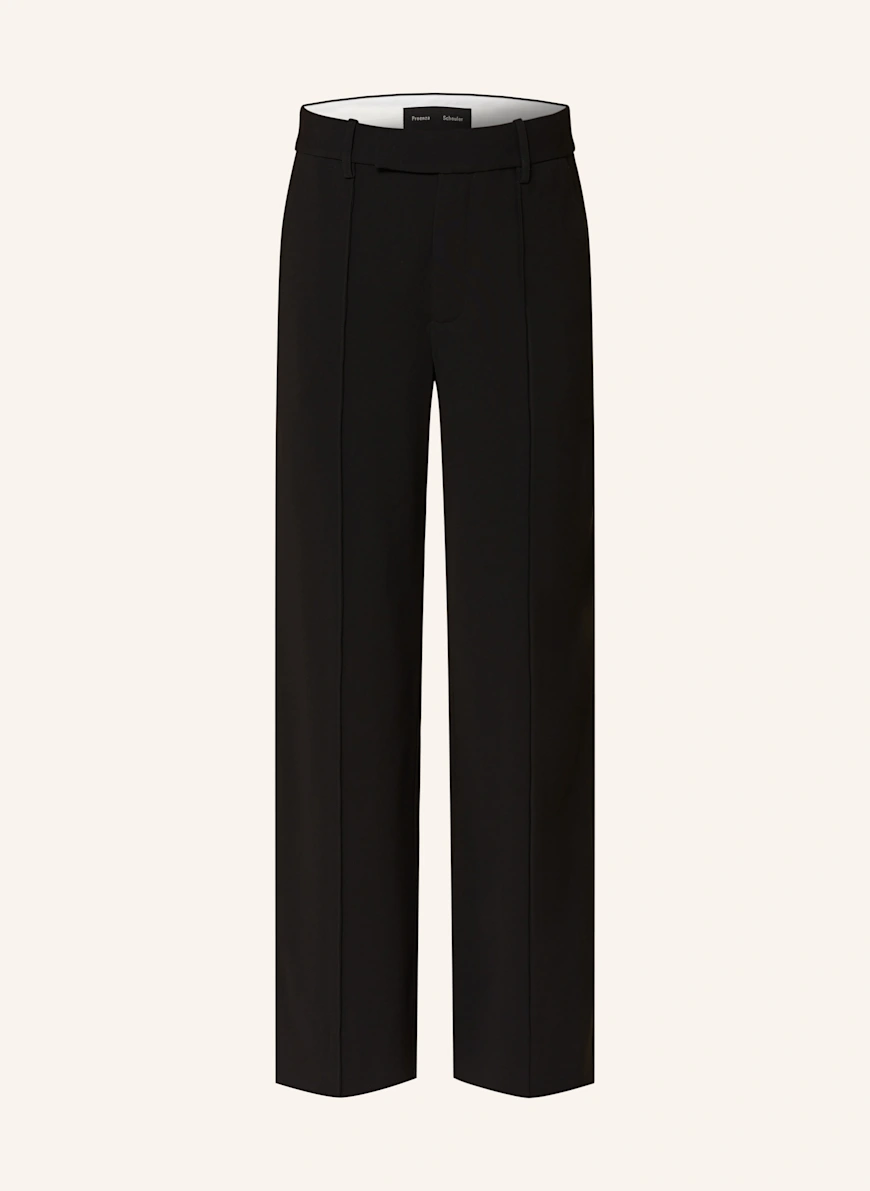 Proenza Schouler Wide leg trousers WEYES BLACK