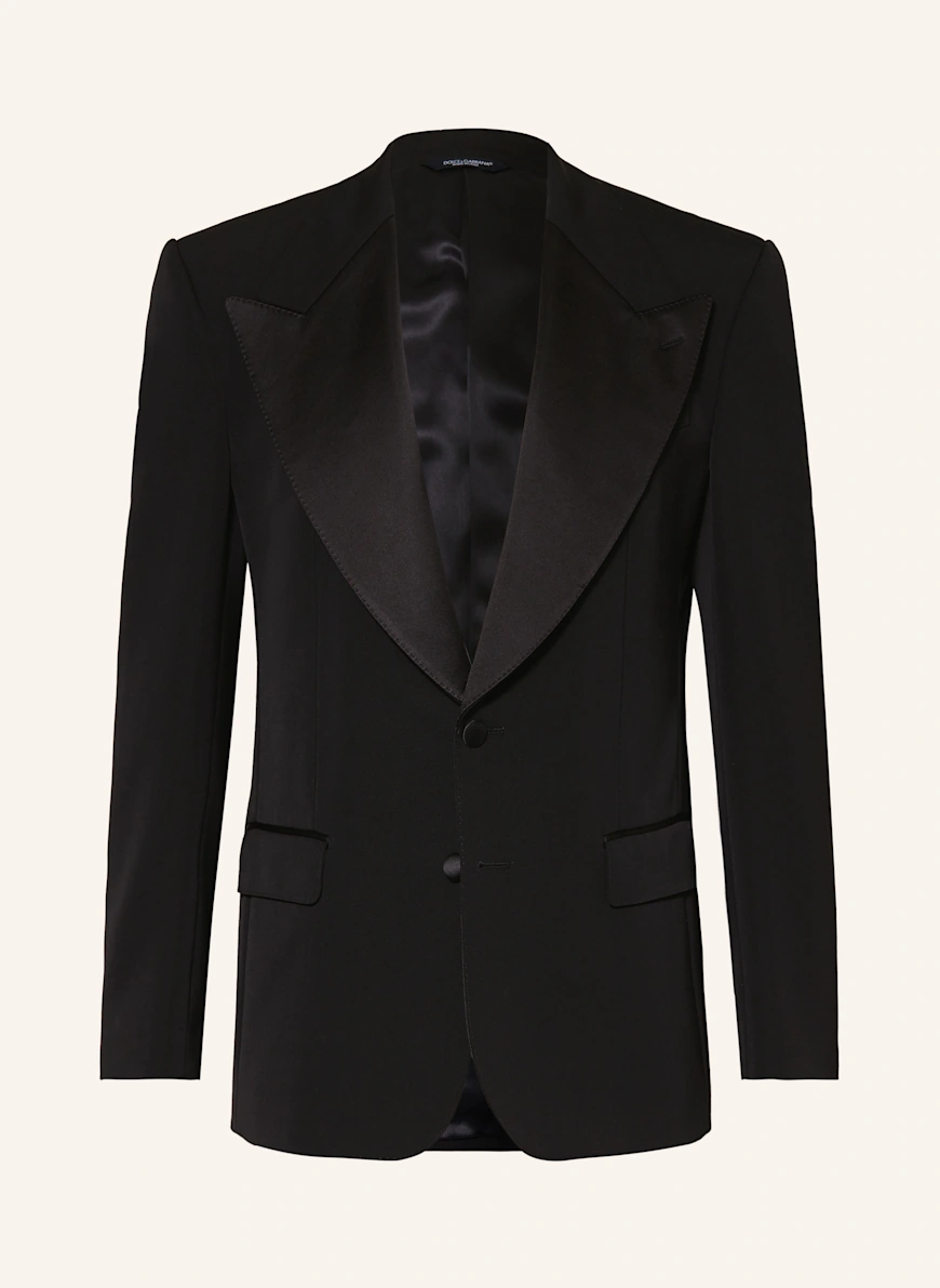 DOLCE & GABBANA Smokingjakke Regular Fit SORT