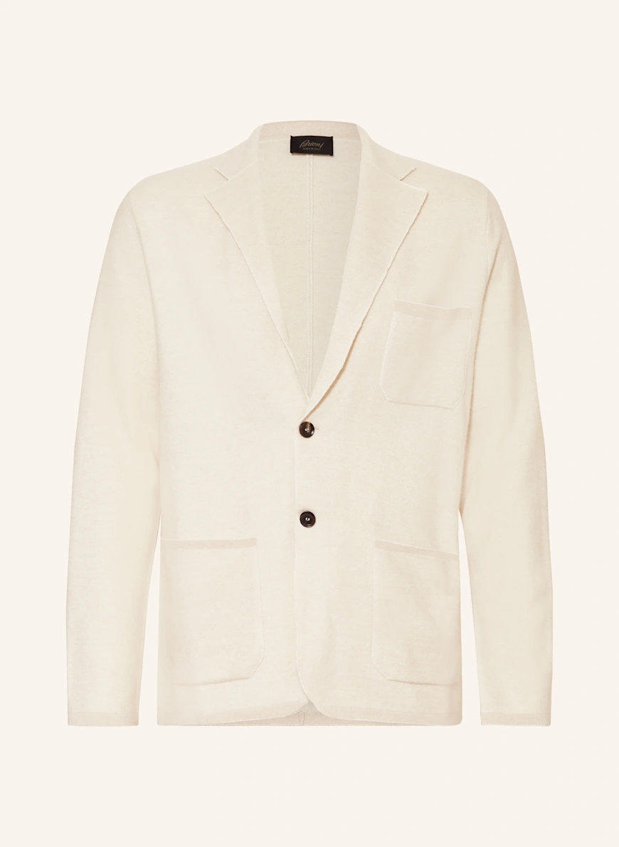 Brioni Jakke Regular Fit CREME