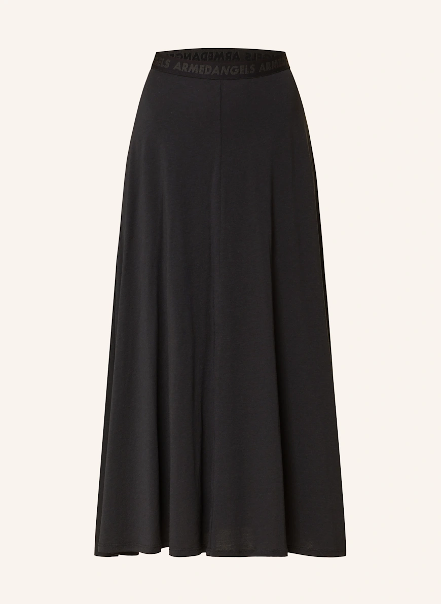 ARMEDANGELS Jersey skirt ILENIAA LARAA BLACK