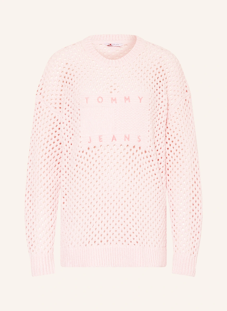 TOMMY JEANS Sweater LIGHT PINK
