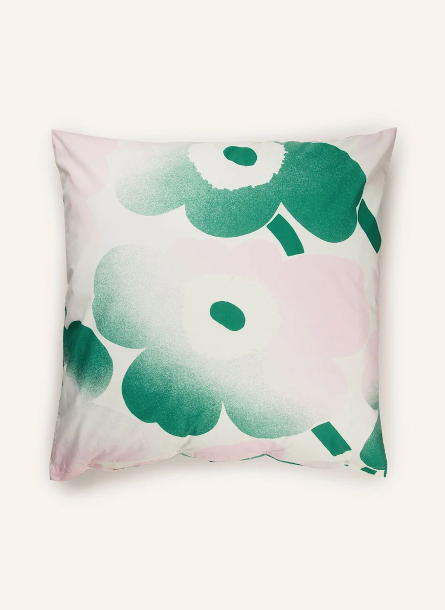 marimekko Pillowcase UNIKKO HÄIVÄHDYS CREAM / GREEN / LIGHT PINK