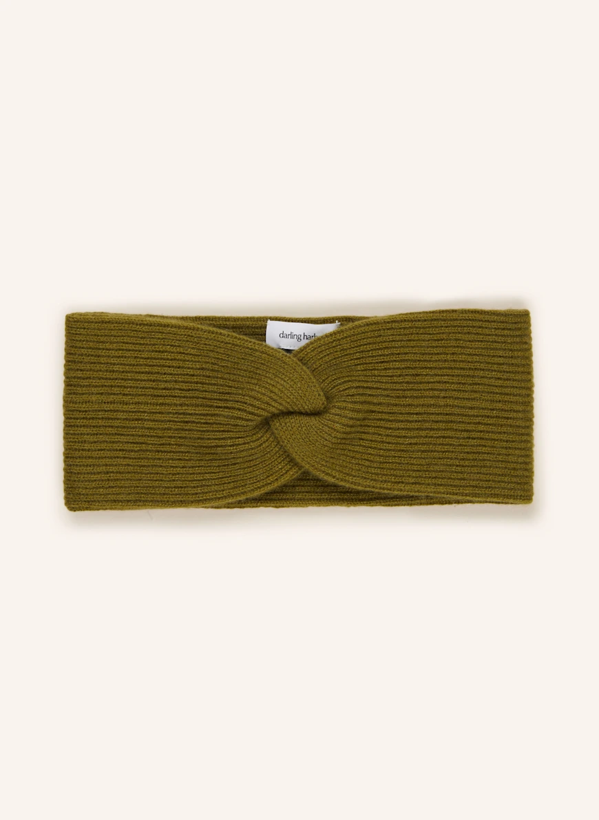 darling harbour Headband in cashmere lodengrün