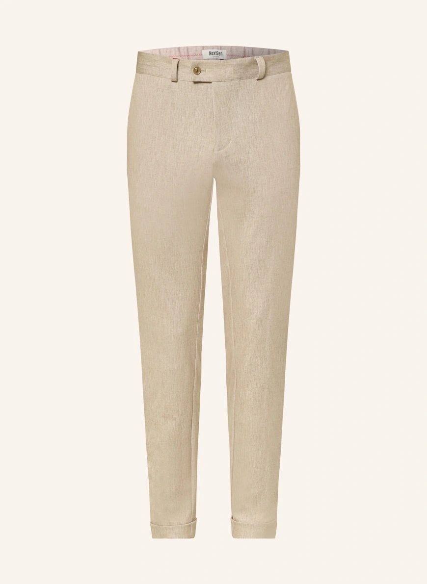 CG - CLUB of GENTS Suit trousers CG CLOW slim fit 21 HELLBEIGE