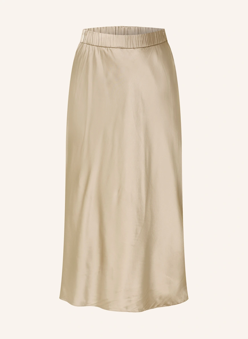 SAMSØE SAMSØE Satin skirt SAMILEY BEIGE
