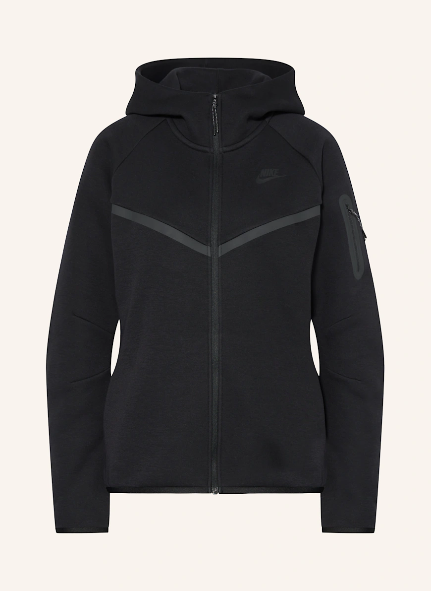 Nike Jachetă din material tricotat SPORTSWEAR NEGRU