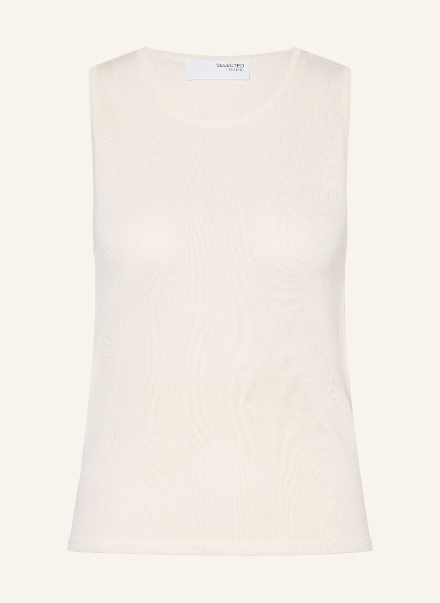 SELECTED Knit top ECRU