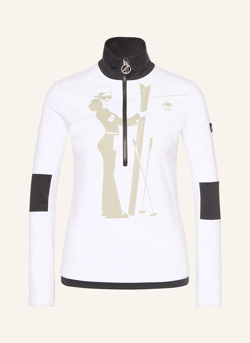 toni sailer Midlayer YUMI WHITE / LIGHT GREEN / BLACK