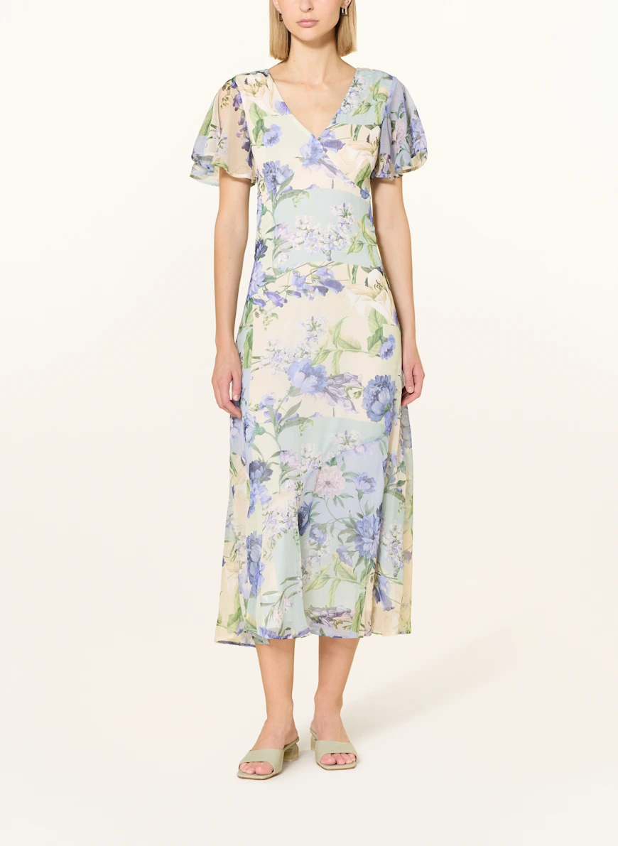 LIPSY Kleid mit Volants HELLLILA / MINT / HELLGELB