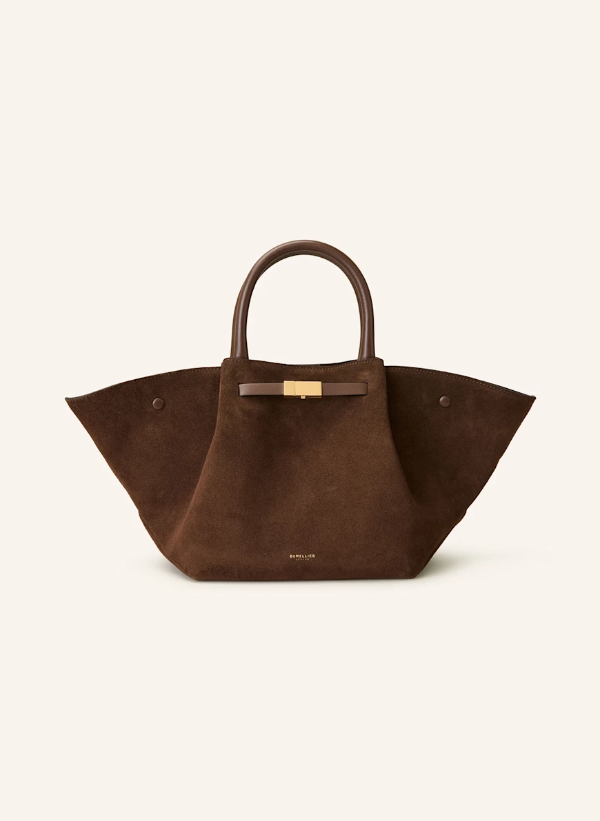 DEMELLIER THE MIDI NEW YORK handbag DARK BROWN