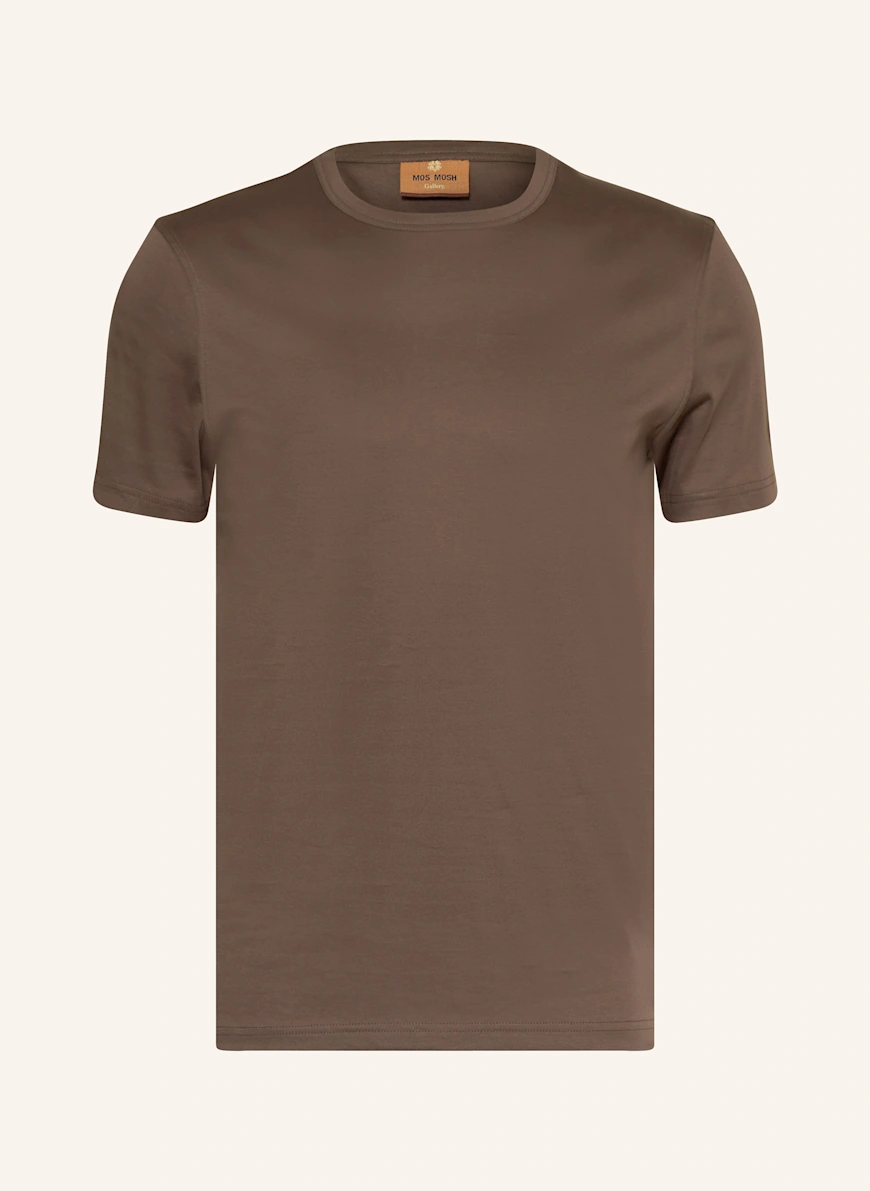 MOS MOSH Gallery T-shirt PERRY CRUNCH MÖRKBRUN