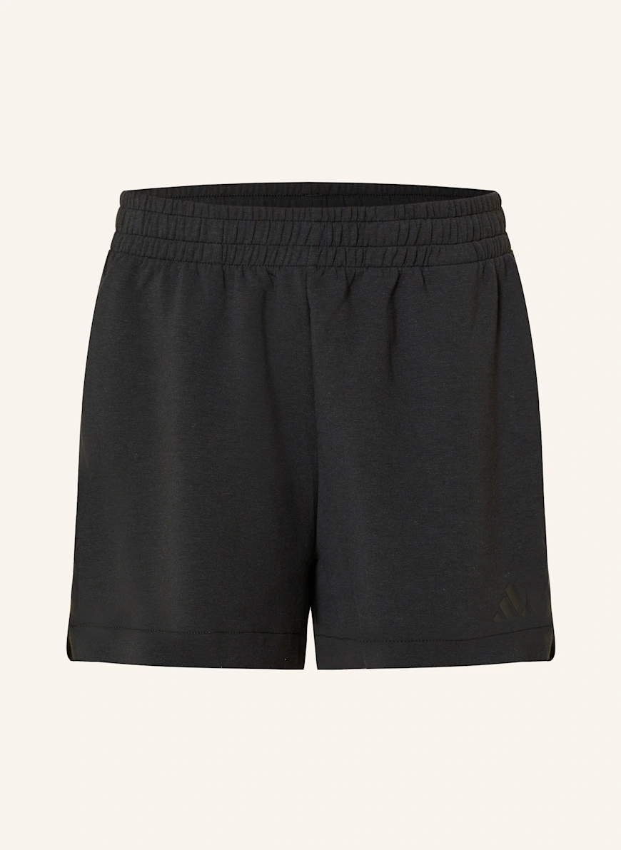 adidas Pantaloni scurți din tricou SOFT LUX LOOSE NEGRU