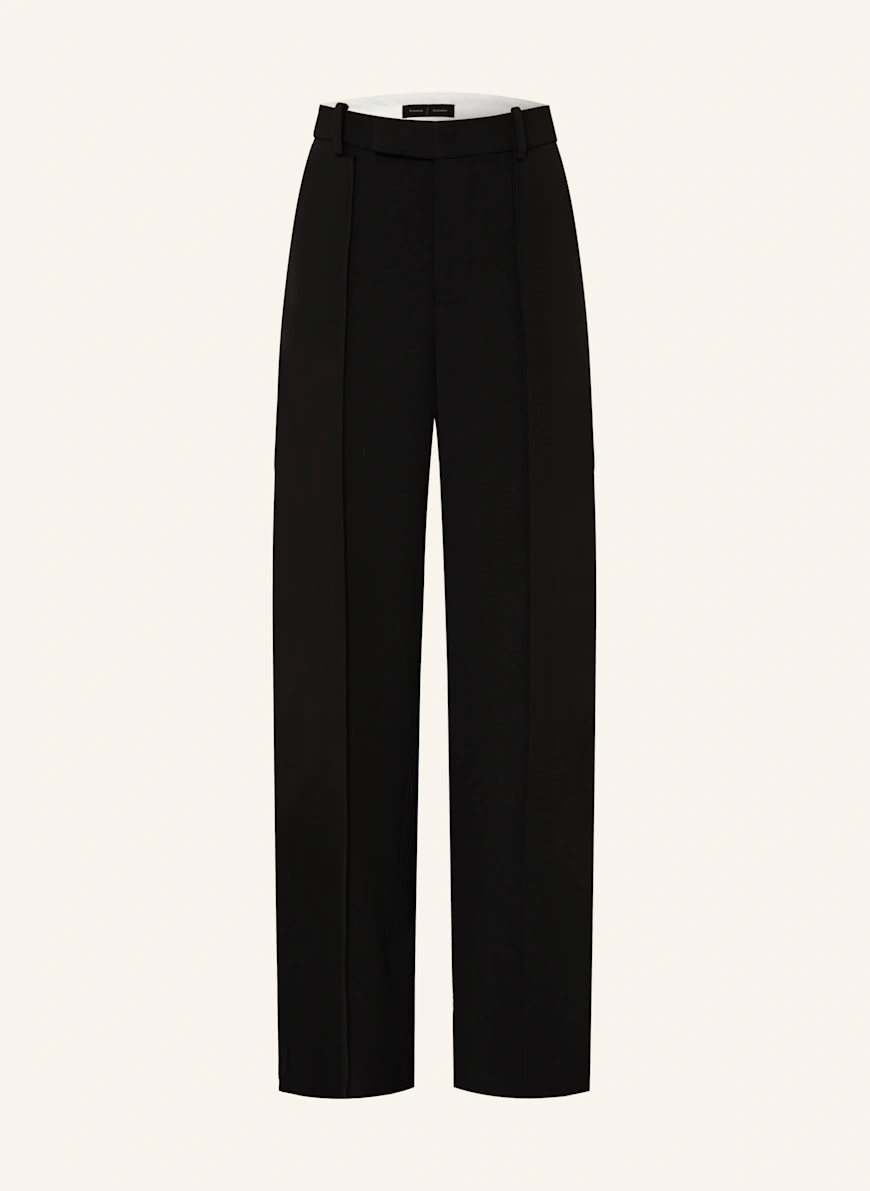 Proenza Schouler Wide leg trousers WEYES BLACK