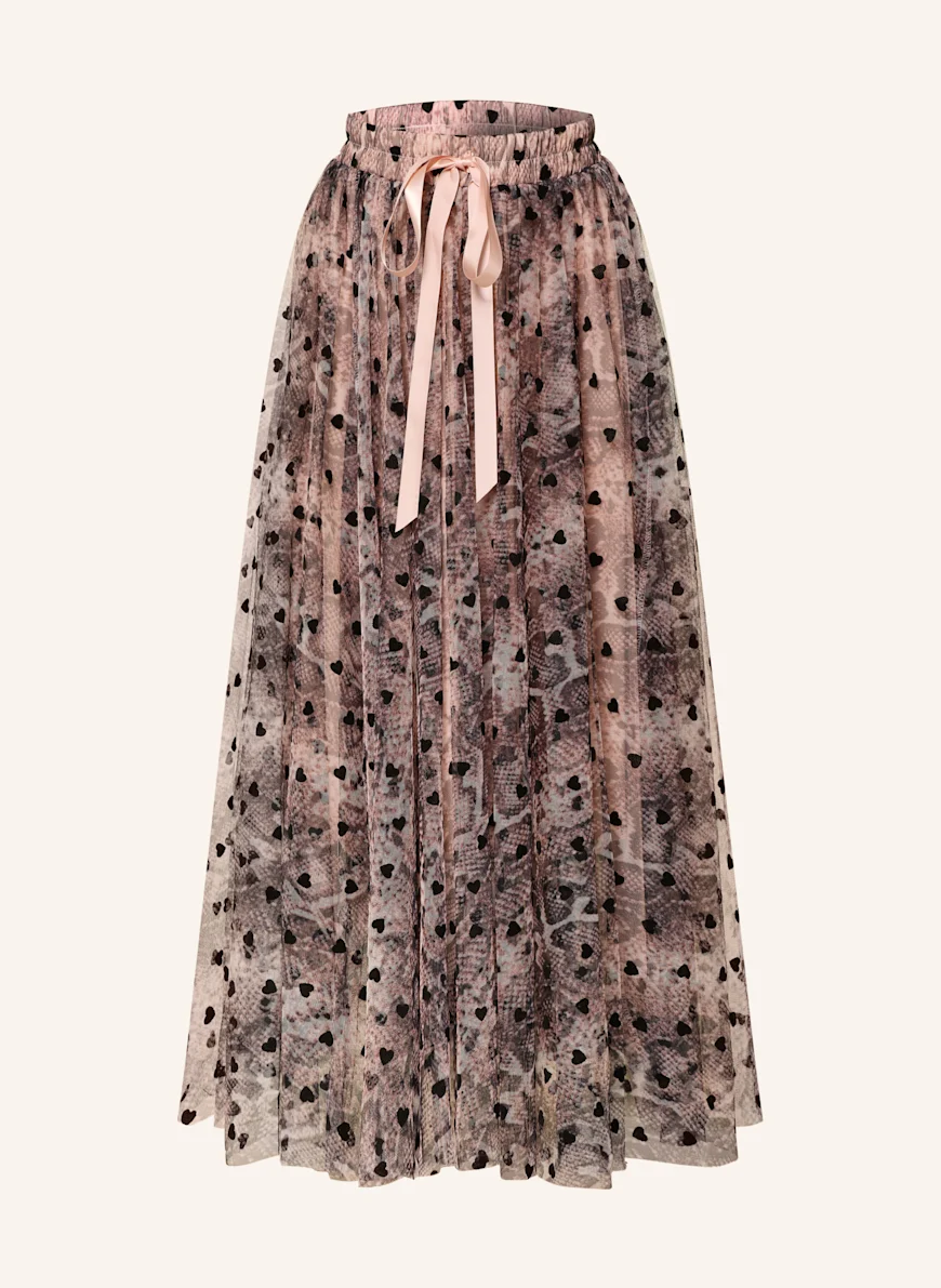 miss goodlife Tulle skirt ROSE / BLACK