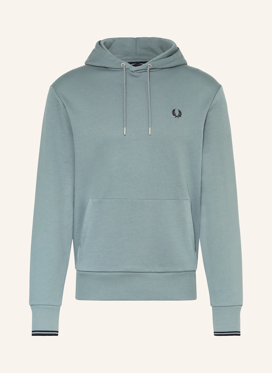 FRED PERRY Hoodie M2643 BLUE GRAY