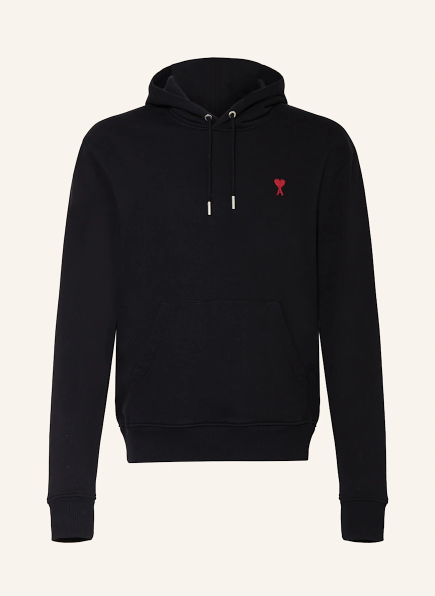 AMI PARIS Hoodie BLACK