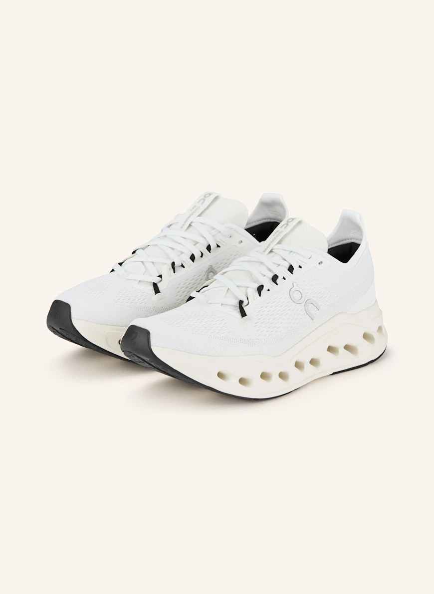 On CLOUDSURFER MAX running shoes WHITE
