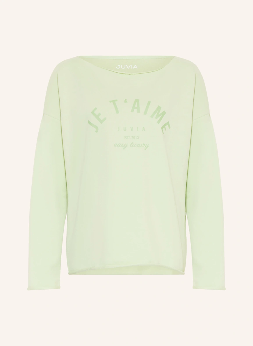 Juvia Sweatshirt JUDI LIGHT GREEN