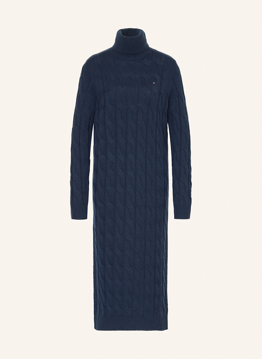 TOMMY HILFIGER Knit dress DARK BLUE