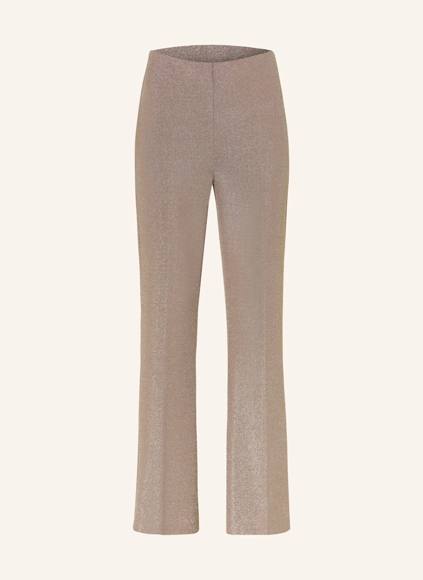 Joseph Ribkoff SIGNATURE Jerseyhose mit Glitzergarn TAUPE