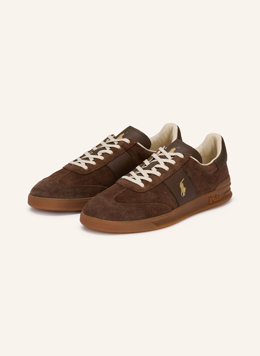 POLO RALPH LAUREN Sneaker HERITAGE AERA DARK BROWN
