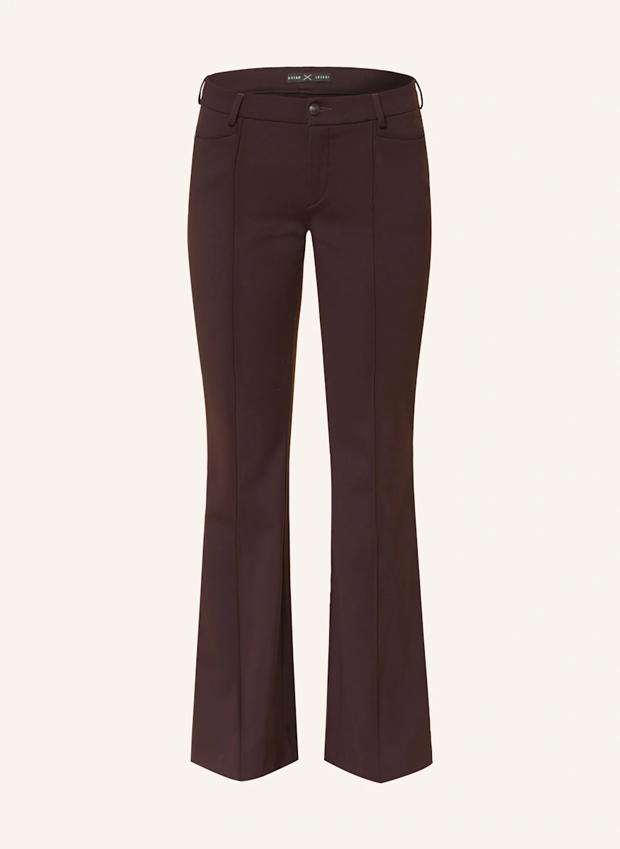 MAC Bootcut-Hose DREAM DUNKELLILA