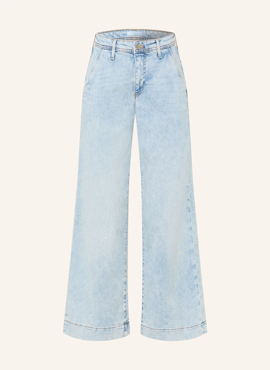 GUESS Wide leg jeans ZOYA LAG0 LAGOON LIGHT