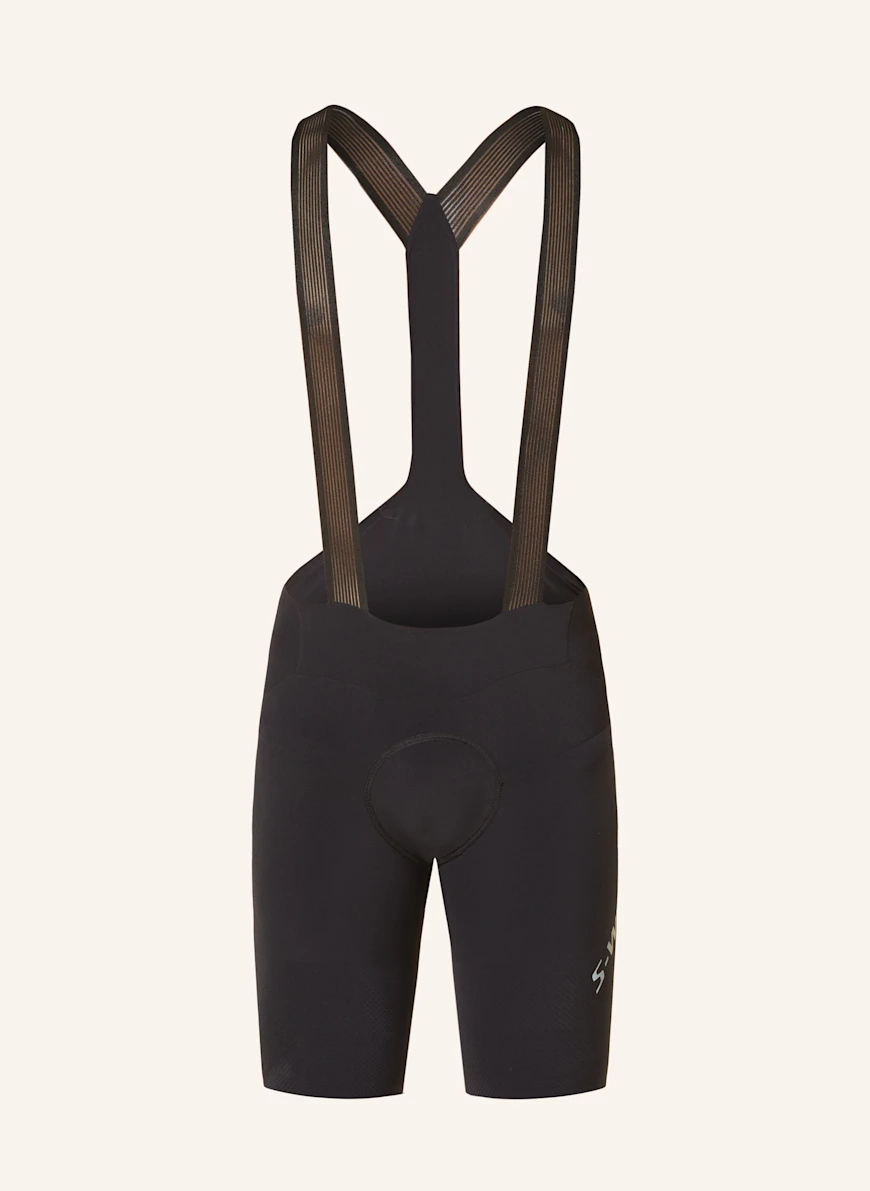 SPECIALIZED S-WORKS RACE BIB SHORT cycling shorts with straps and padded inserts BLACK