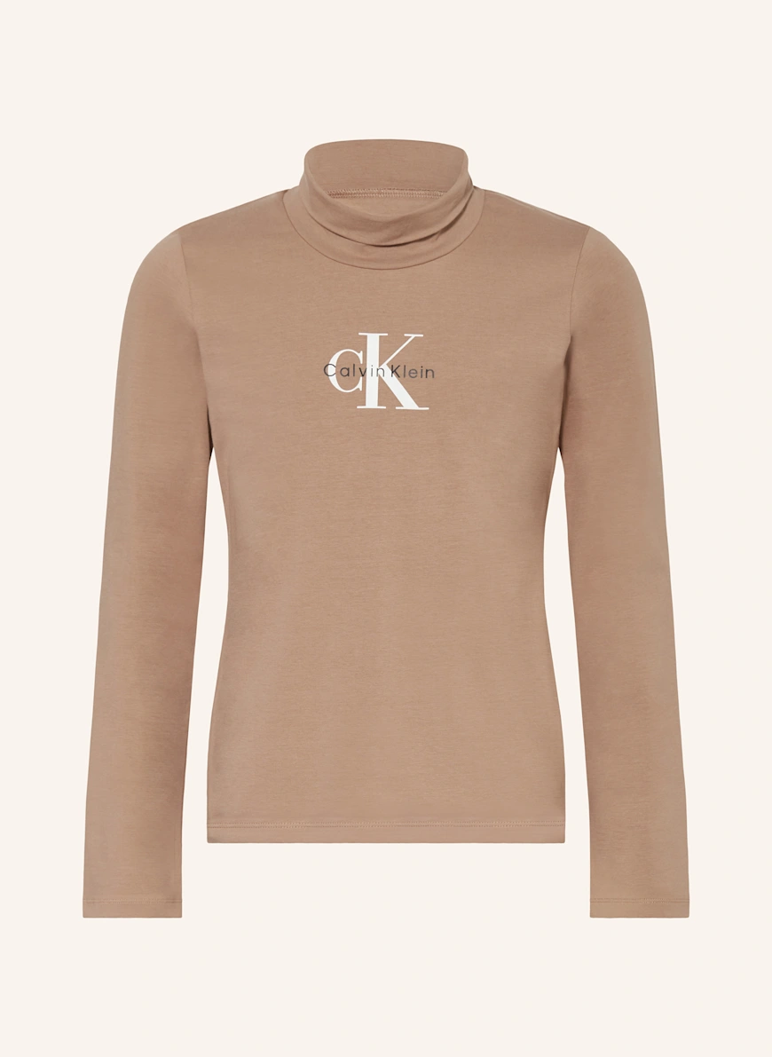 Calvin Klein Langærmet KAMEL