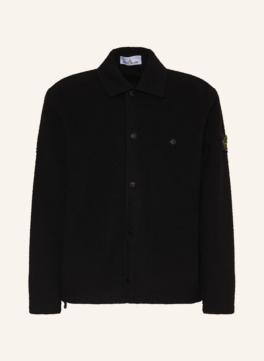 STONE ISLAND Overshirt BLACK