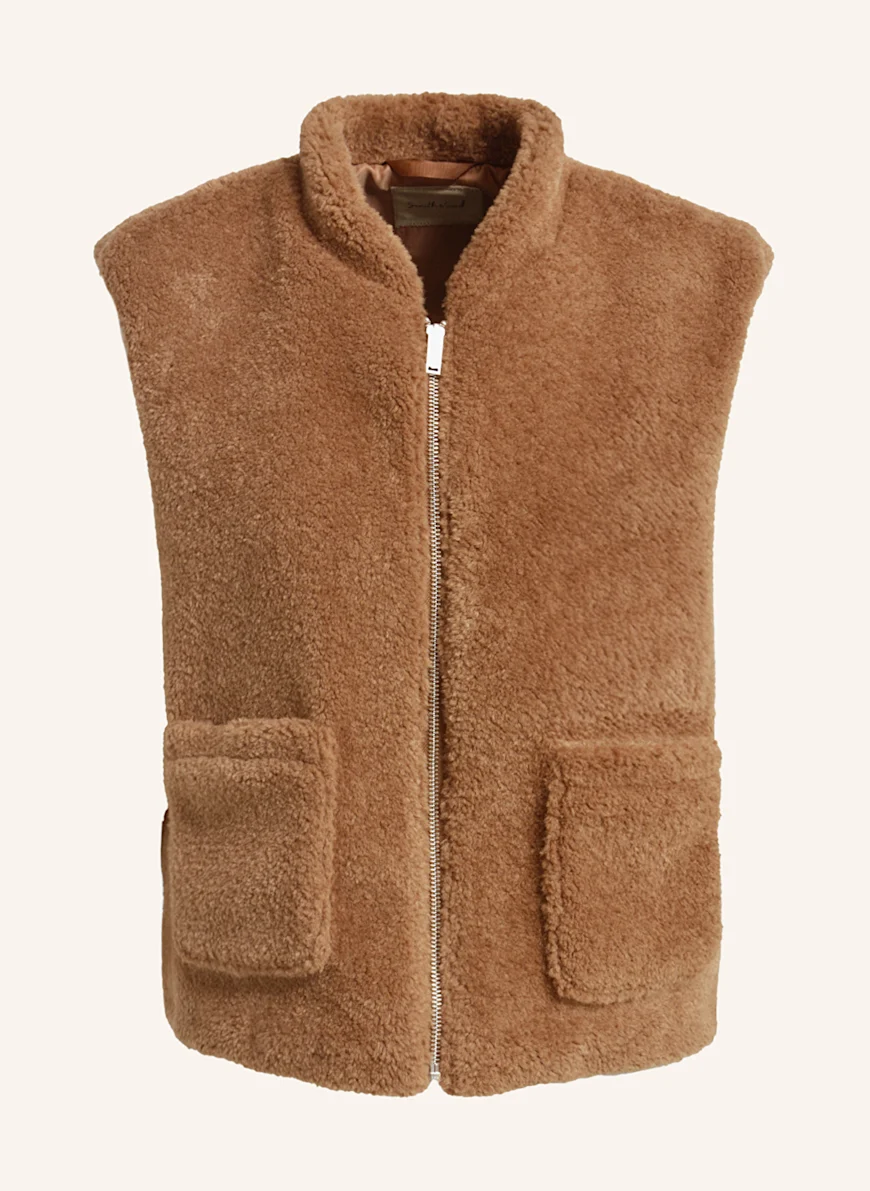Smith & Soul Teddy vest BROWN