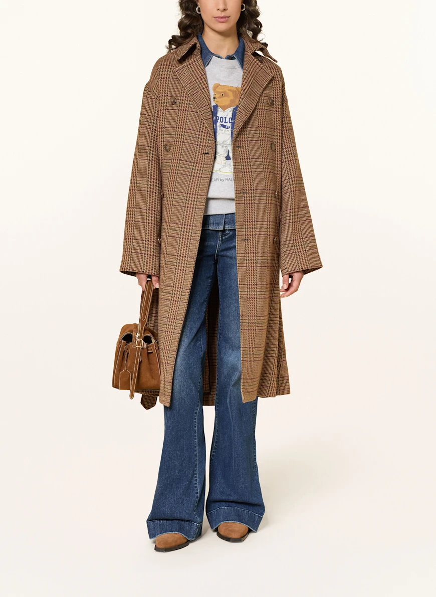 POLO RALPH LAUREN trench coat BROWN / CAMEL