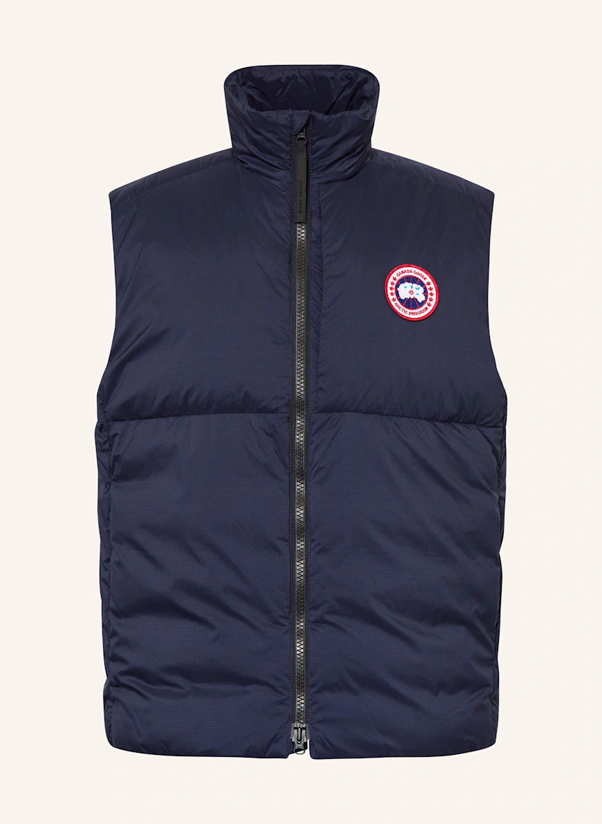 CANADA GOOSE Down vest BLUE