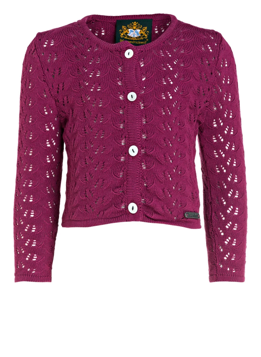 Hammerschmid Strickjacke in fuchsia