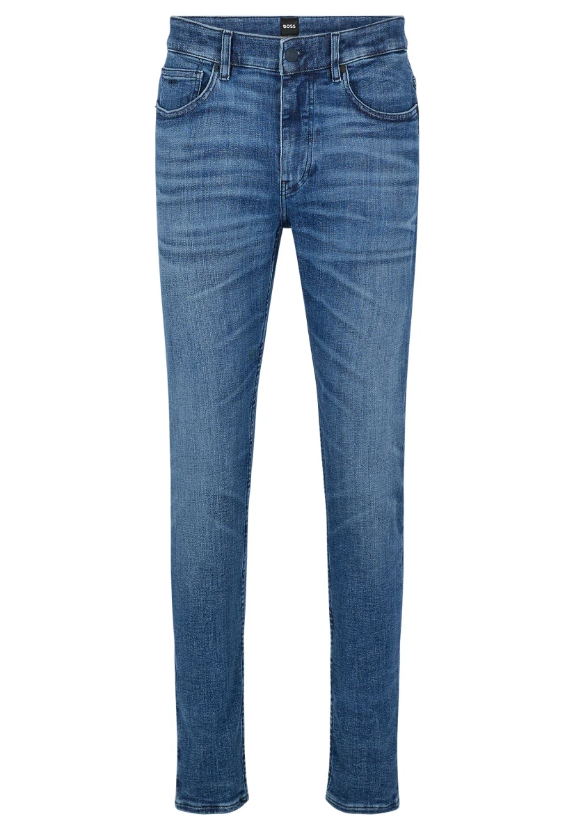 BOSS Jeans DELANO-200 Slim Fit in blau