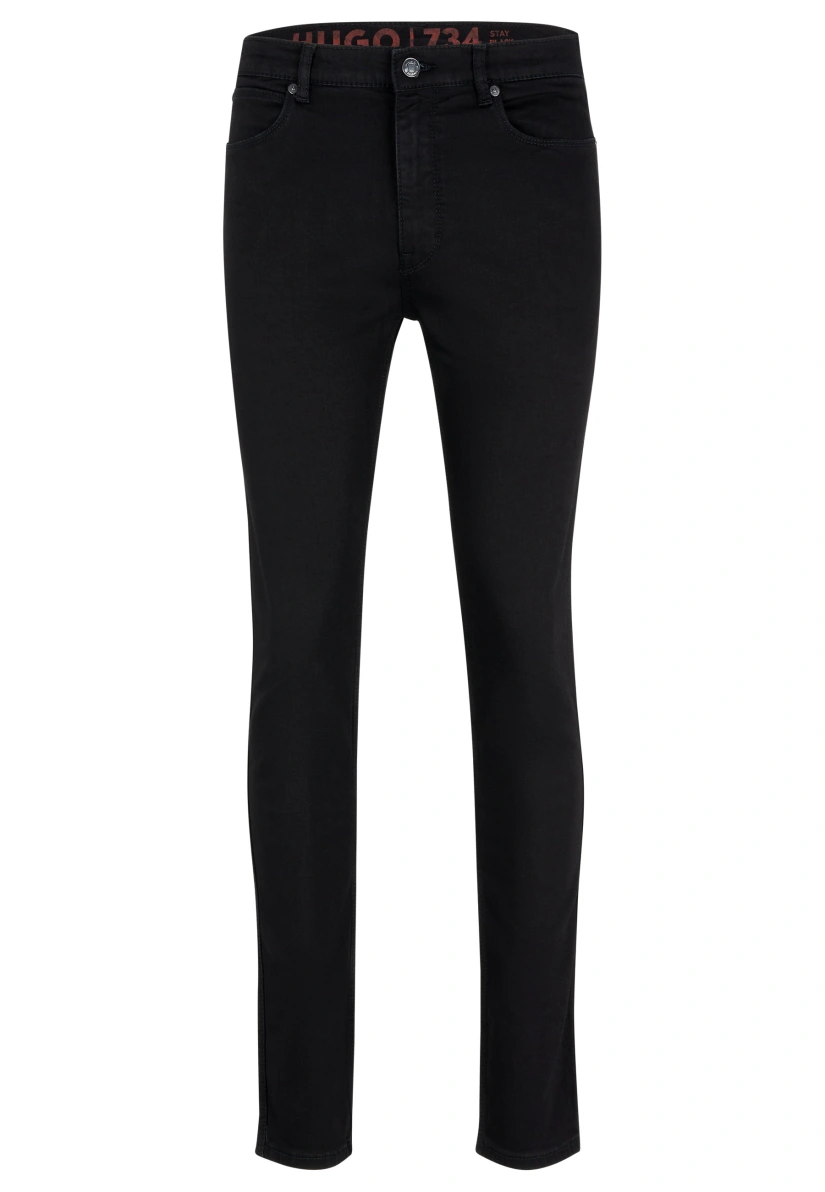 HUGO Jeans HUGO 734 Extra-Slim Fit in schwarz