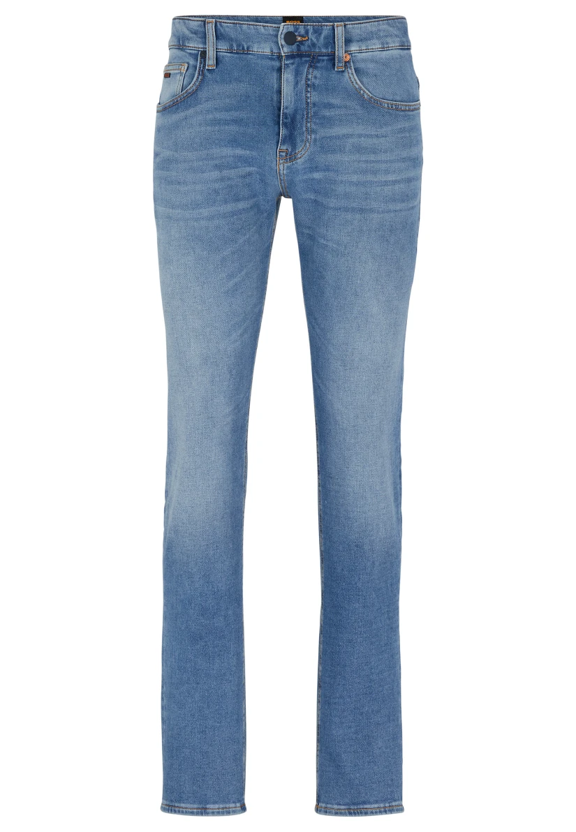 BOSS Jeans DELAWARE BC-L-P Slim Fit in blau