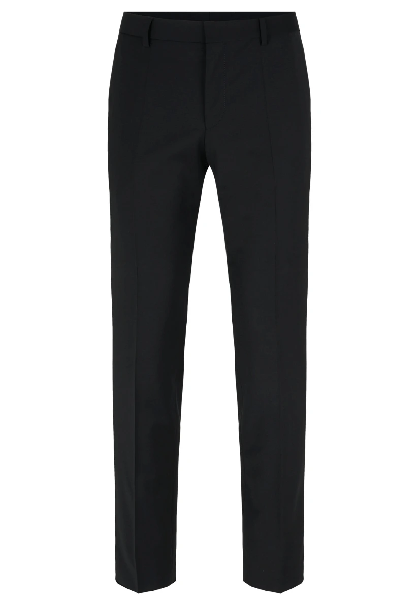 HUGO Business Hose GETLINM204X Slim Fit in schwarz