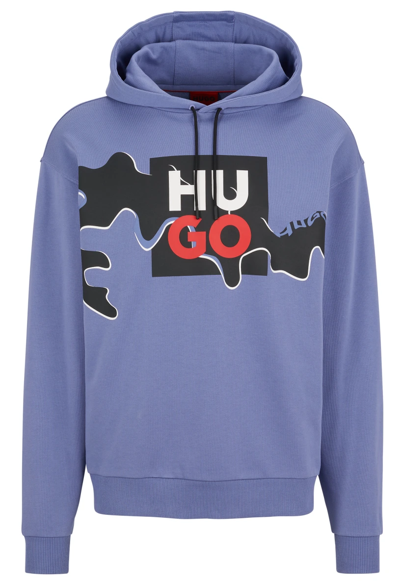 HUGO Sweatshirt DALCON Relaxed Fit in lila